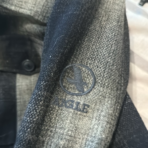 Aigle wool blend flannel jacket - Picture 9 of 10